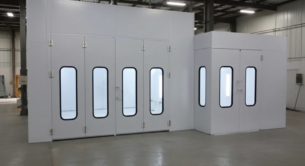 car painting automated booth