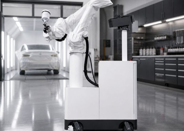 automated robotic spray painting machine